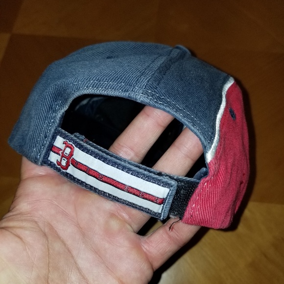 Accessories Vintage Boston Red Sox Velcro Strap Hat Poshmark